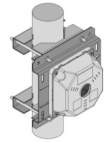 КСТ д. 30-100 "Аякс" Кронштейн для крепления на столб/трубу