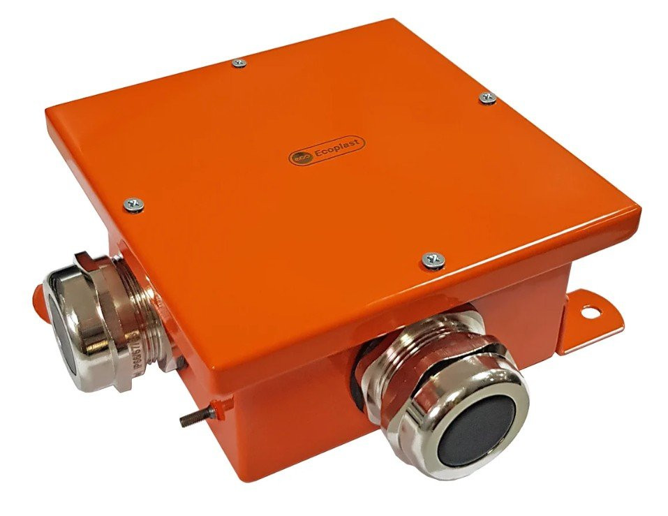 Коробка SMB120 металлическая 120х120х60, 5P (0,15-2,5 мм²) (56024) Коробка, огнестойкая