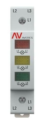Трехфазный индикатор напряжения AV-L (av-l-3ph-averes) Индикатор напряжения