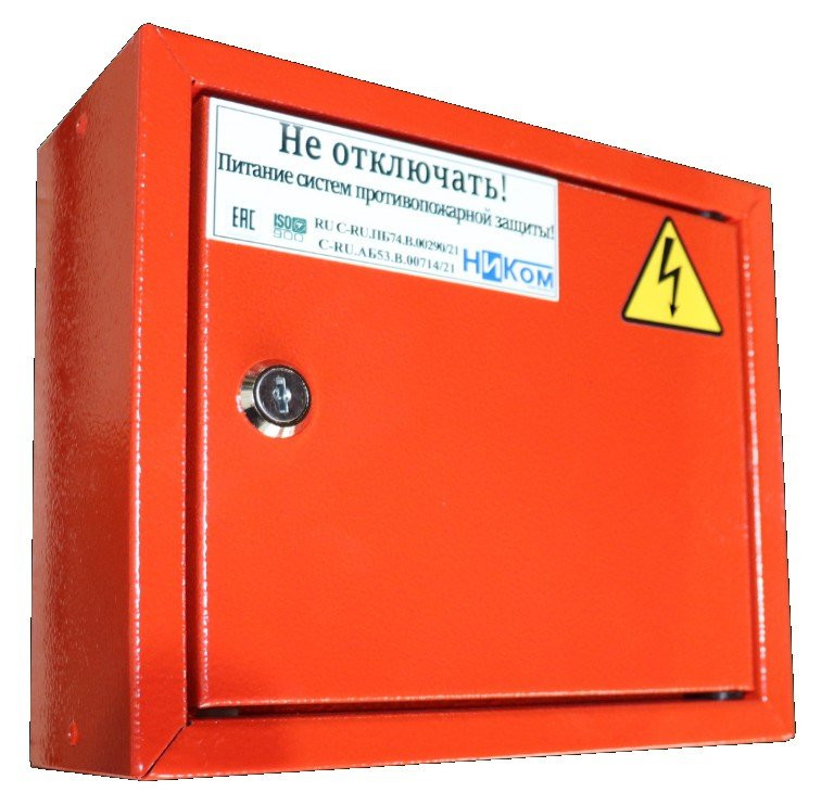 ЩУ-П НИКОМ 230-IP31-1[2/230/10] Панель питания электрооборудования систем противопожарной защиты