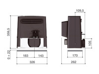 CAME BKS18AGS RC KIT Комплект автоматики для откатных ворот