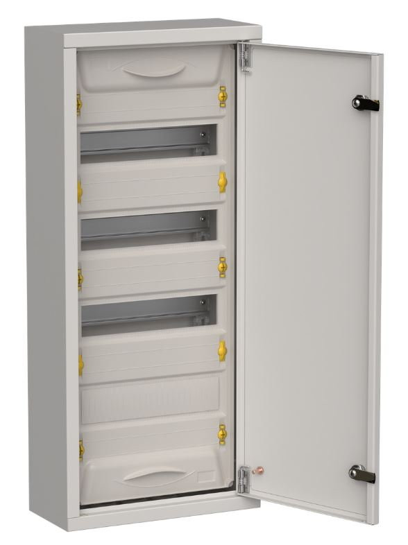 Корпус металлический TITAN 5 ЩРн-48 (1х48) 710х310х140 IP31 серый (TI5-50-N-048-31-7035) Корпус металлический