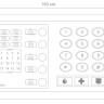KB1-2 Клавиатура для панели охранно-пожарной
