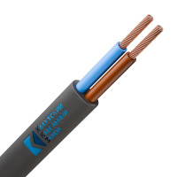 ШВВП 2х0,5 черный ГОСТ ККЗ Шнур соединительный с двумя жилами