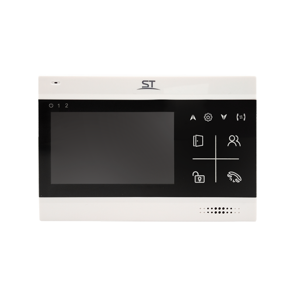 ST-M102/4 (S) (черный) (версия 2) Монитор домофона цветной