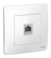 BLANCA розетка RJ45 1-местная, кат. 5Е, скрытой установки, белый (BLNIS045001) Розетка компьютерная