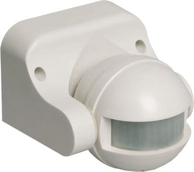 Датчик движения ДД-009 1100Вт 180град 12м IP44 белый (LDD10-009-1100-001) Датчик движения