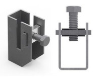 Скоба-держатель полосы с болтом (ND2312) Скоба-держатель полосы