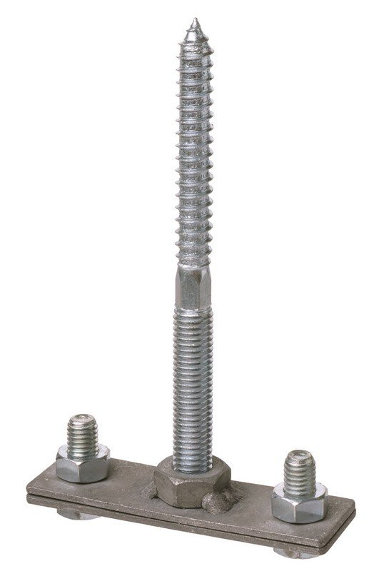 Держатель фасадный для полосы шириной 25-50мм, 100мм TDM (SQ2402-3140) Держатель