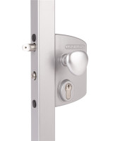 LIKQ4040 U2L (цвет: ZILV, серебро) Замок электромеханический для калиток