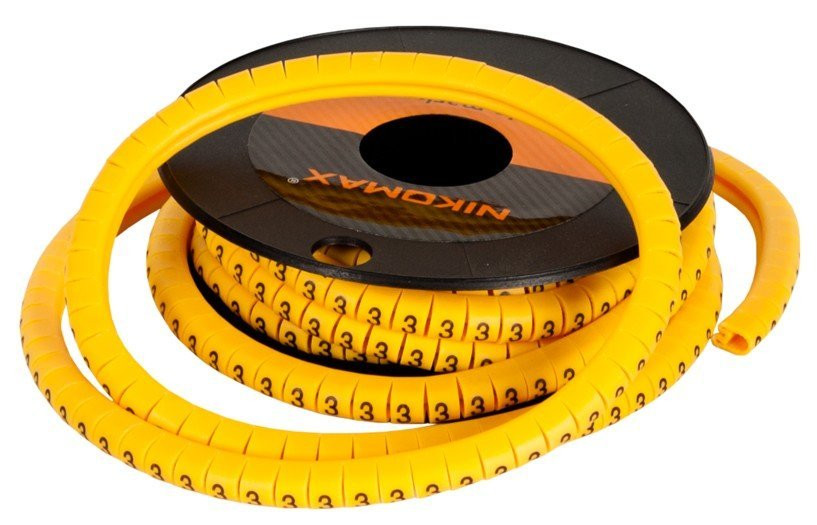NMC-CMR---YL-500 (500шт) Маркер кабельный