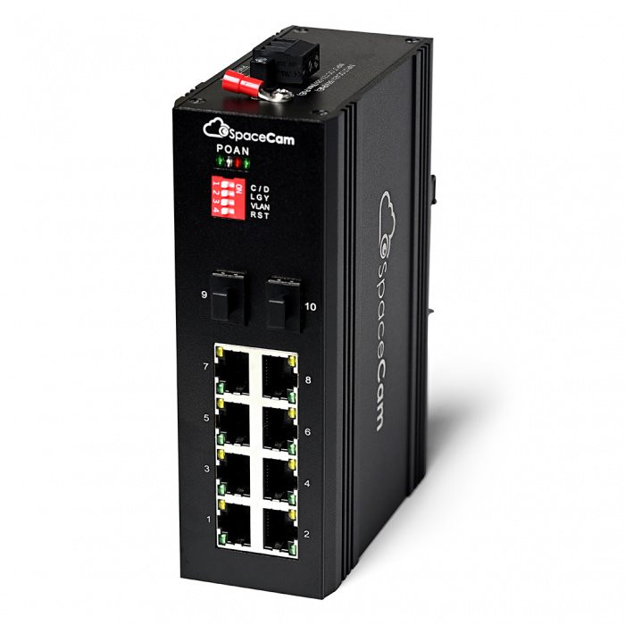 SC-I-8GP-240-2G(A) (SpaceCam) Сетевой PoE коммутатор
