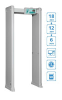 Блокпост РС Z 1800 MK (18/12/6) Металлодетектор арочный