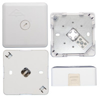 КМ-О (2к)-IP41-s Коробка монтажная огнестойкая