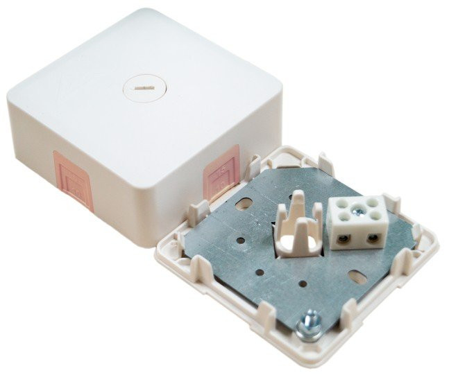 КМ-О (2к)-IP41-s Коробка монтажная огнестойкая