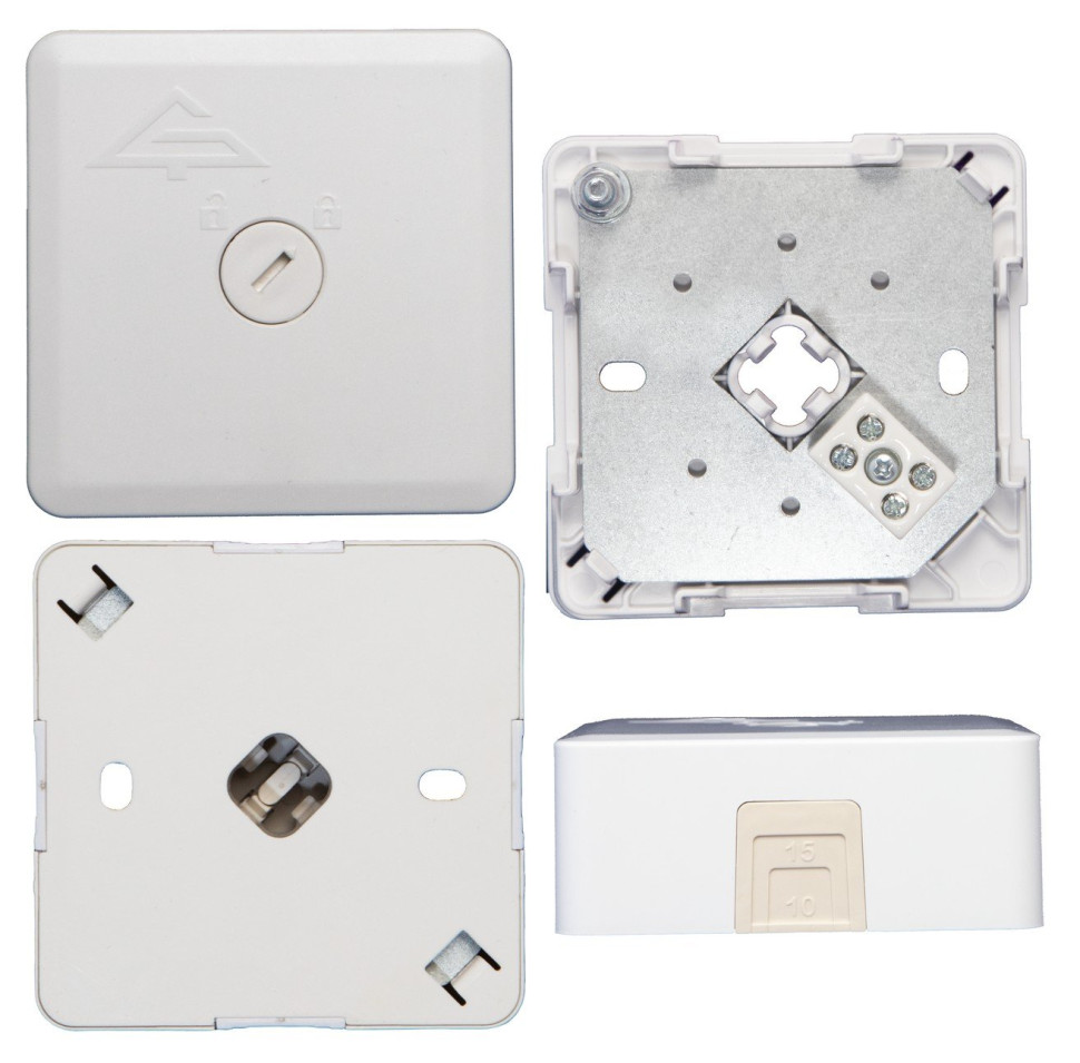 КМ-О (2к)-IP41-s Коробка монтажная огнестойкая