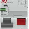 DV 2P 40А 100мА AC 6kA AVERES (rccb-2-40-100-ac-av) Выключатель дифференциального тока