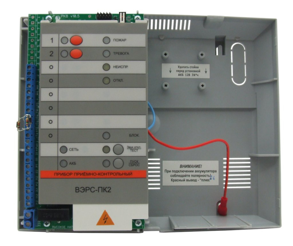 ВЭРС-ПК 2П версия 3.2 Прибор приемно-контрольный охранно-пожарный