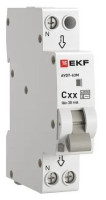 АВДТ-63М 1P+N 18мм 10А 30мА 6кА PROXIMA (DA63M-10-30) Автоматический выключатель дифференциального тока