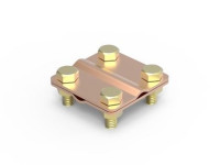 Соединитель пруток-пруток, D10 мм, медь (NG3109CU) Соединитель пруток - пруток