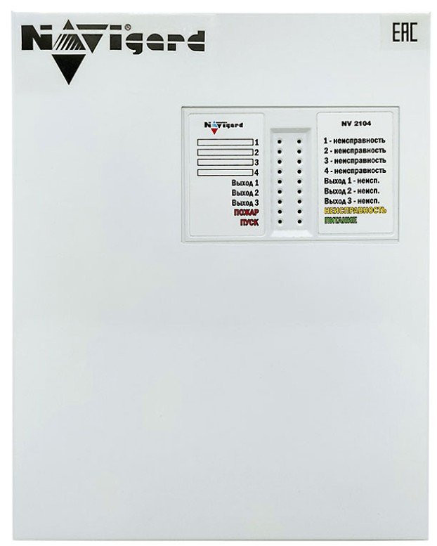 NV 2104 Прибор приемно-контрольный охранно-пожарный