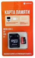 MicroSDXC 256Gb (Optimus) Карта памяти microSDXC, 256 ГБ, Class 10