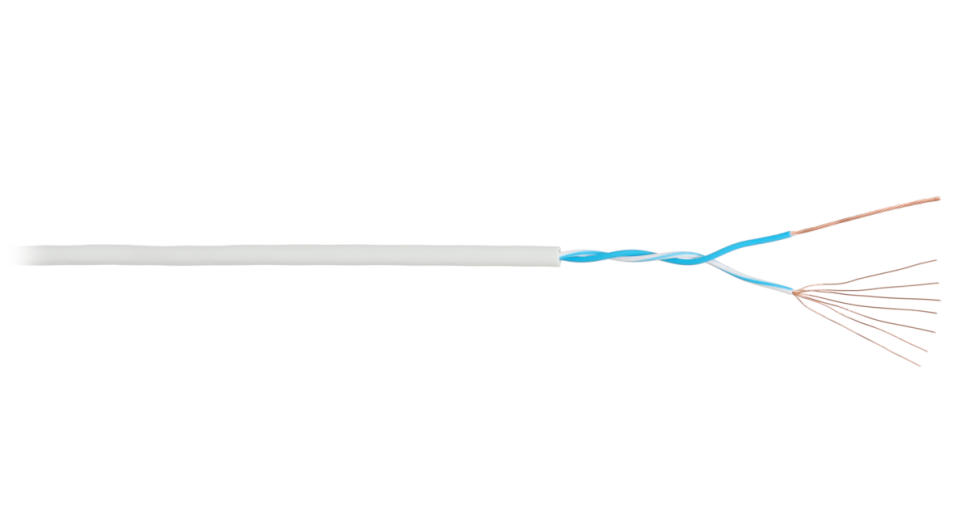 U/UTP 1pair, Cat.3, Patch, In, LSZH (NKL 1010C-GY) Кабель «витая пара» (LAN) для структурированных систем связи