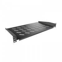 NTSS-FF-350-BL 2U нагр.:20кг. 19" 350мм черный Полка стационарная