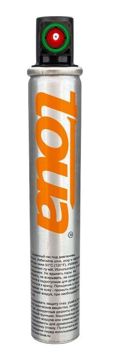 Газовый баллон для монтажн.пистолет 165A зел. Стандарт с ГТД (toua-fcgs) Газовый баллон