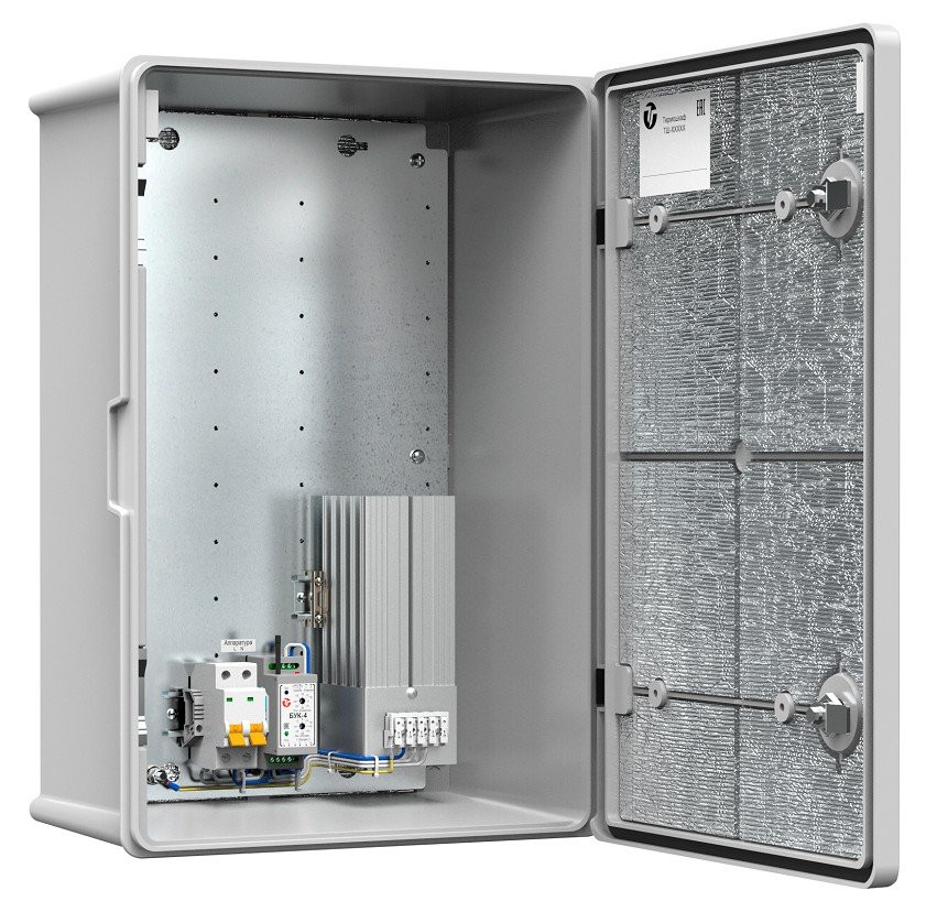 ТШП-40.60.26.200 Шкаф монтажный с обогревом