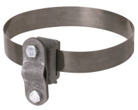 Держатель хомут Ø10-250мм нержавеющая сталь, для прута Ø6-10мм TDM (SQ2402-3188) Держатель