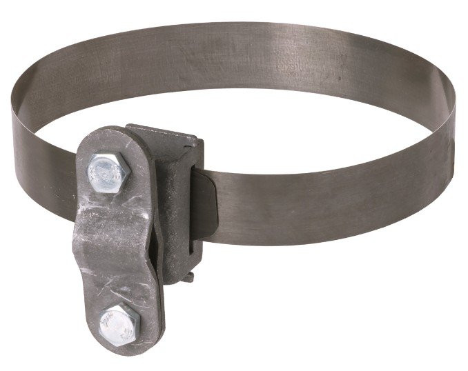 Держатель хомут Ø10-250мм нержавеющая сталь, для прута Ø6-10мм TDM (SQ2402-3188) Держатель