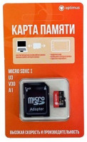 MicroSDXC 128Gb (Optimus) Карта памяти microSDXC, 128 ГБ, Class 10