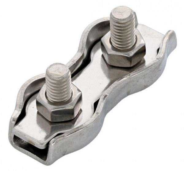 Зажим троса двойной D5мм Duplex (PR08.3890) Зажим для троса