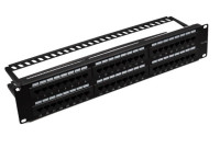 Патч-панель 19", 48xRJ-45, UTP, 6A (10-0432) Патч-панель 19"