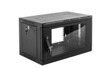 ШРН-6.500-9005 Шкаф телекоммуникационный 19" настенный 6U