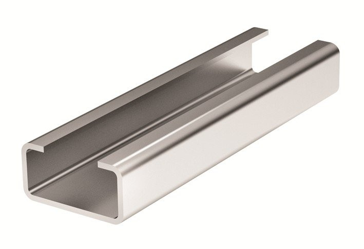 DIN-рейка с насечкой С1 30х15х16 мм L2000 (02160) DIN-рейка с насечкой