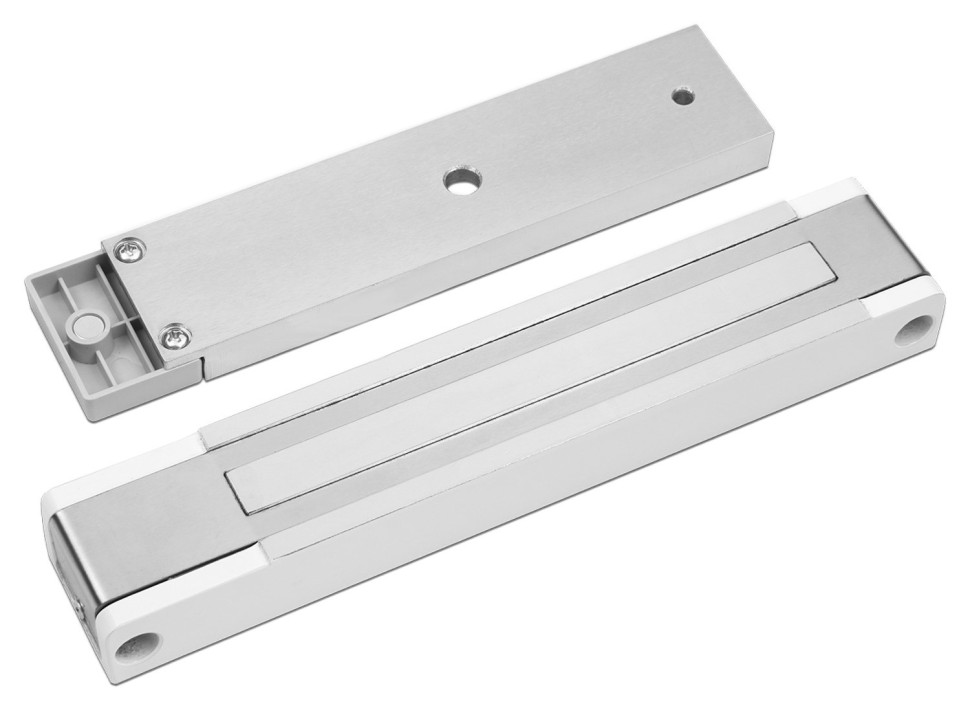 AL-400-24V Premium (белый) Замок электромагнитный