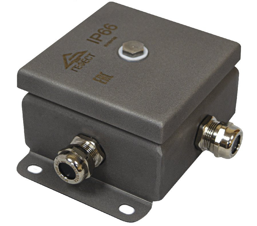 КМ IP66-1010нерж 4 вводов (без DIN рейки) Коробка монтажная общего назначения