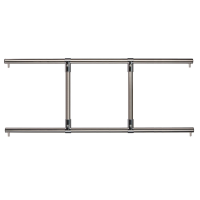 ASP-D25.444.1,3.H (хром) Легкосъемное ограждение "антипаника"