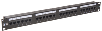 GENERICA Патч-панель 1U кат.5E FTP 24 порта (Krone) (PP24-1UC5EF-K05-G) Патч-панель 19"