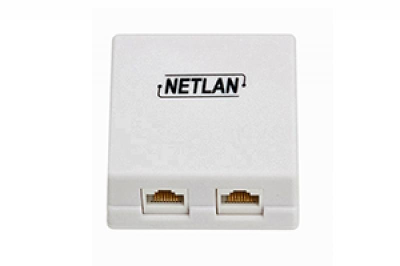 EC-UWO-2-UD2-WT-10 (10шт) Розетка информационная настенная