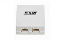 EC-UWO-2-UD2-WT-10 (10шт) Розетка информационная настенная