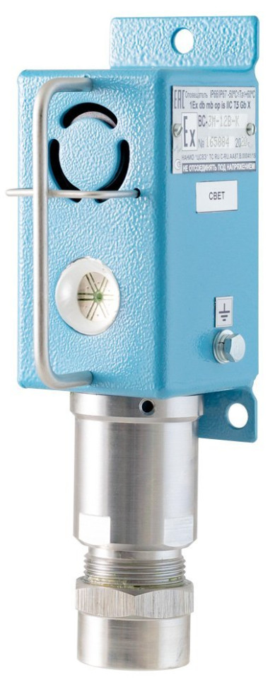 ВС-3М-220В-К (ВС-3-220В-К) Оповещатель комбинированный светозвуковой взрывозащищенный