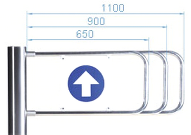 PERCo-AG-650 Створка для калитки