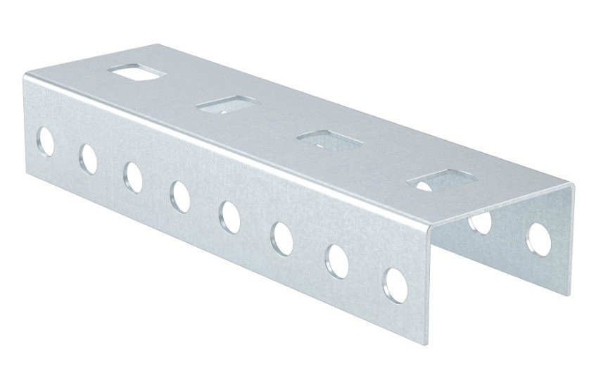 П-образный профиль, L160, толщина 1,2 мм (SBL29010) П-образный профиль