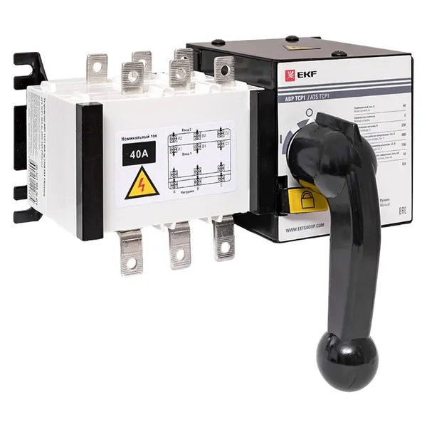 АВР ТСР1 40А 3Р 230В (ats-tsr1-40A-3p-pro) Устройство автоматического ввода резерва
