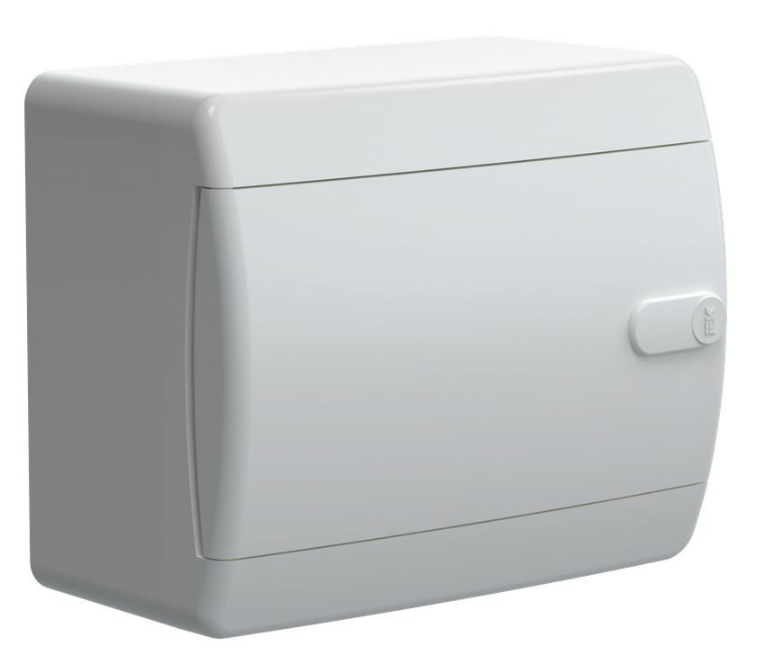 Корпус пластиковый UNION Compact ЩРН-П-6 IP41 белая дверь (UIC-KP13-N-06-41-K01) Корпус пластиковый
