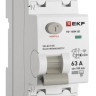 ВД-100N (S) 2P 63А 100мА AC 6кА PROXIMA (E1026MS63100) Выключатель дифференциального тока