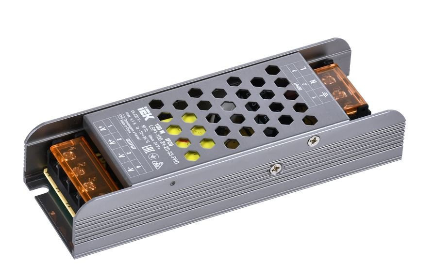 Драйвер LED ИПСН-PRO 100Вт 24В клеммы IP20 (LSP1-100-24-20-33-PRO) Драйвер LED